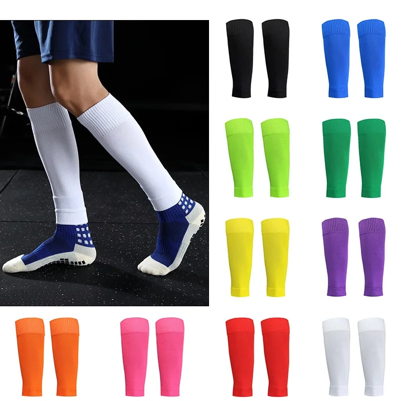 football protectors Football football calf long socks socks foot protector fixed socks outdoor calf protection socks